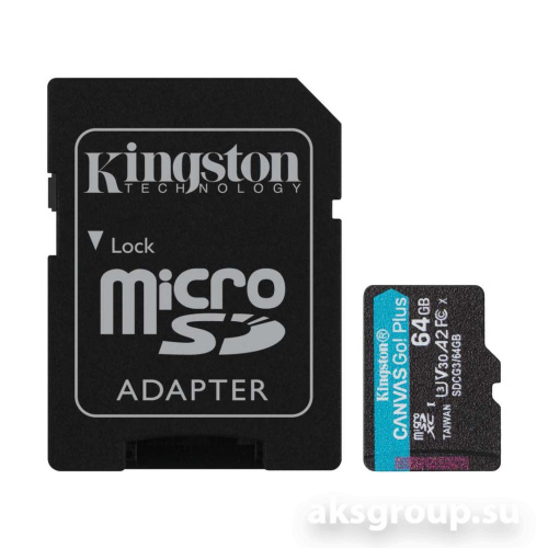 Kingston MicroSD 64Gb (без SD adapter )