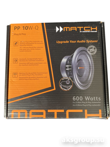 MATCH PP 10W-Q