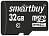 Smartbuy MicroSDHC 32Gb Class 10 (с адаптером SD)