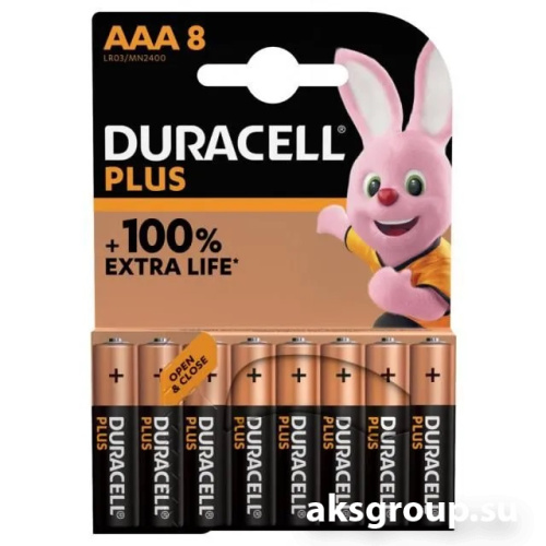 Duracell ААA LR03-8BL