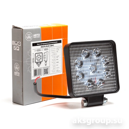 Автоэлектрика AE27S-9LED-28HC
