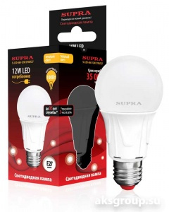 Лампы Supra SL-LED-A60-14W/2700/E27