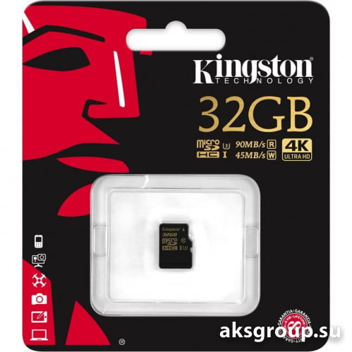 Kingston MicroSD 32Gb UHS-I U3