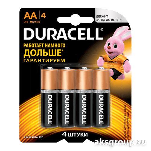 Duracell АА LR6-4BL
