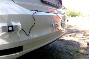 Как правильно установить парктроники Как правильно установить парктроники